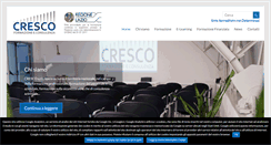 Desktop Screenshot of crescosrl.net
